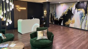 Beautiful modern decor conveying the artistry of the practice