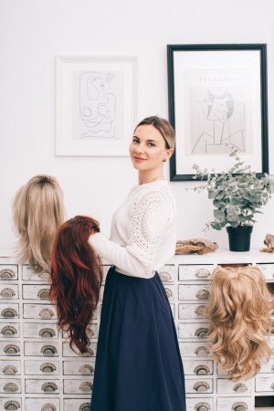 Tatiana Shefer fashion wig designer