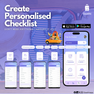 Saathi app: Customisable Checklist Feature