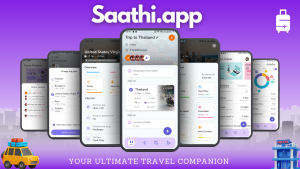 Saathi app: Travel Planner press release