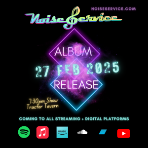 Noise Service: New Album: FEB 27: Tractor Tavern