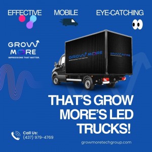 effective  eye catching mobile led truck