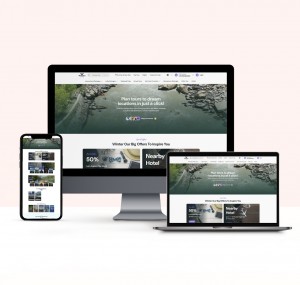 Way4Travels Website Layout on Different Devices