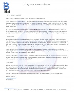 iBidd Social Co Branding