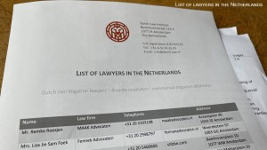 list of the best lawyers in the Netherlands