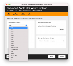 cubexsoft apple mail converter