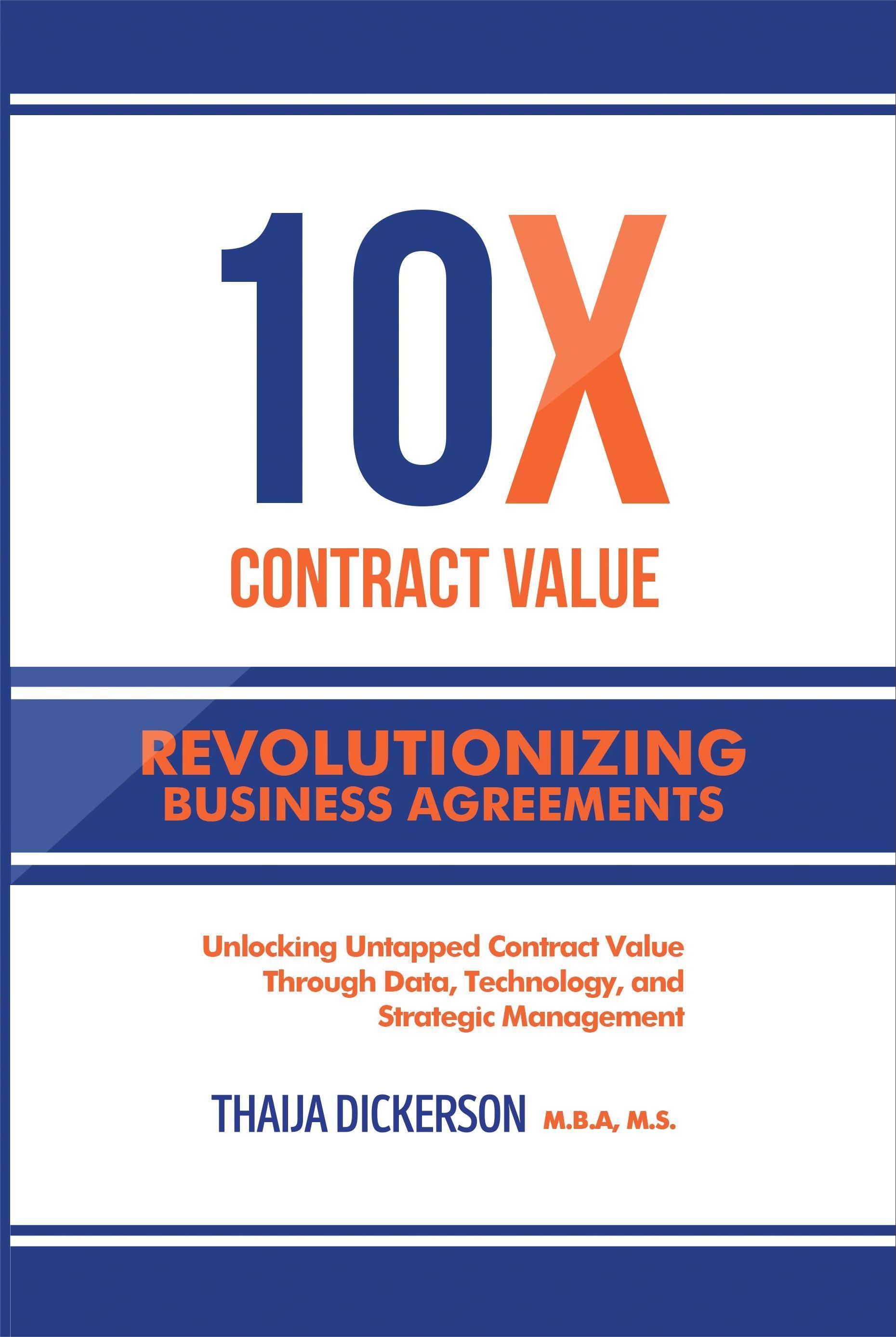 “10X Contract Value” Hits #1 Bestseller Status, Transforming the Way Businesses Manage Contracts
