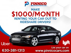 Make $1000/month or more renting your car to drivers