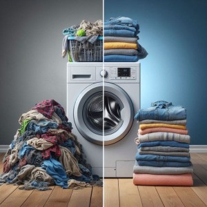 Black and White Laundry 4