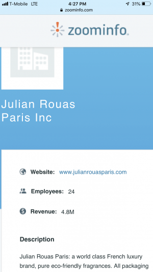 Paris Jackson Family Legacy Perfume Julian Rouas Paris Annual Report