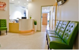 Pure dental Reception Room