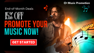 15 OFF on Music Promotion Services