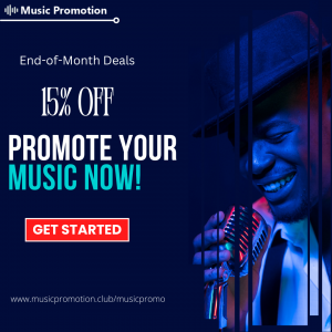 Promote Your music with 15% Off