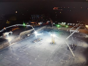  36-hour non-stop concrete pour on Jatropha