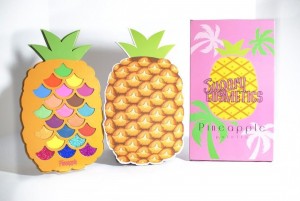 Sugary Cosmetics launched a Pineapple Shaped eyeshadow and highlight palette