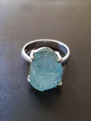 Lemon Topaz Statement Ring