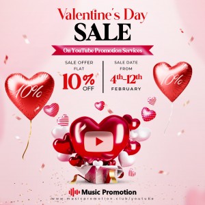 Valentine Day Sale on YouTube Promotion