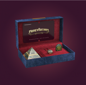 Money Ratnam Pyrite Pendants, Crystals, and Pyramids