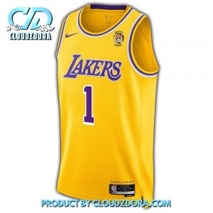 LA Lakers X One Piece Monkey D Luffy Basketball Jersey 2