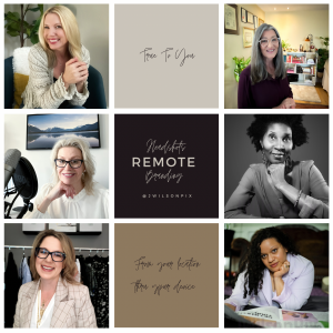 Remote photography collage