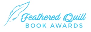 Feather Awards logo full name blue