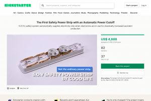 S.O.V. redefines electrical safety with automatic power cut-off and waterproof protection