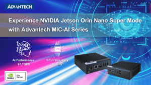 Super Mode with Advantech MIC AI Banner 820460