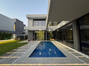 swimming pool construction in dubai by green heaven landscape contractors