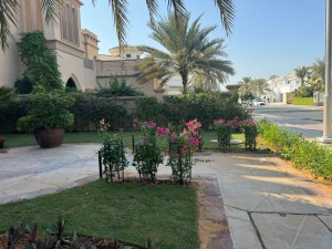 villa garden renovation and landscaping work in dubai by green heaven landscape