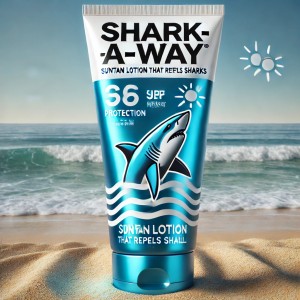 Startup Shark Launches Shark-A-Way: The Revolutionary Suntan Lotion That Repels Sharks  
