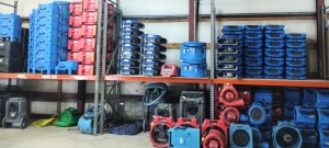 Equipment loaded with sensors