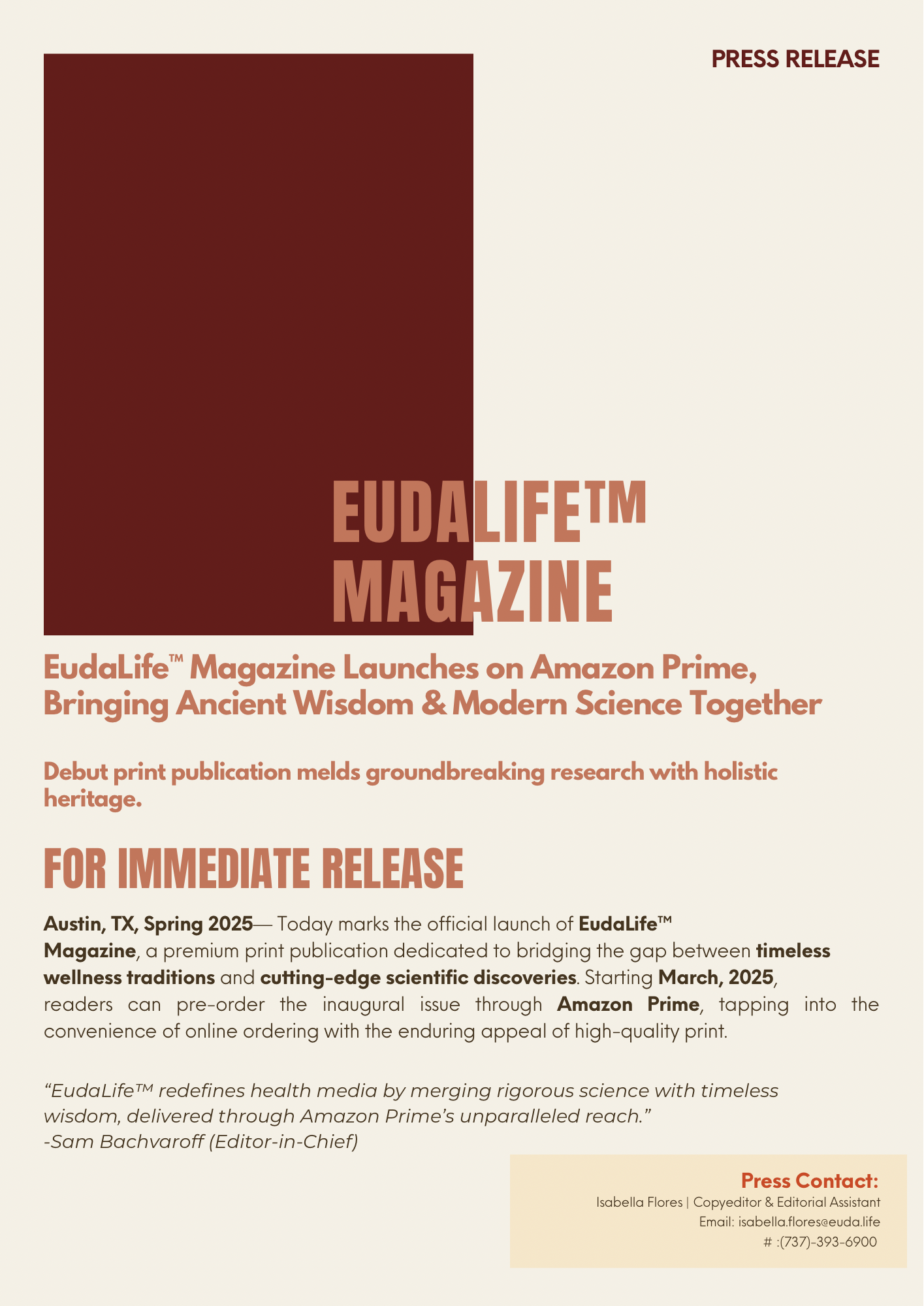 EudaLife Press Kit 2 EudaLife Press Kit 2