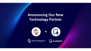CertifyMe MatrixIntelligence Partnership