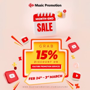 Month End Sale on YouTube Promotion Services