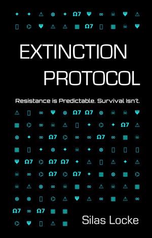 Extinction Protocol - Official cover by Silas Locke – A mind-bending sci-fi thriller.
