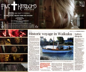  FIVE KINGDOMS TRILOGY (1) Costume screenings, Carnevale de Venecia, Venice Italy