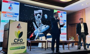 Abhinav Goel and Aunil Agarwal conducting the CFO Workshop