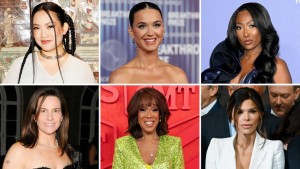 Amanda Nguyen, Katy Perry, Aisha Bowe, Kerianne Flynn, Gayle King and Lauren Sánchez