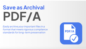 Save as Archival PDF/A in Adobe Express