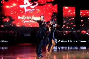 Open Professional Latin Champions Nino Langella Andra Vaidilaite from Italy