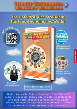 World’s First AR Book Cover – Watch Student Startups Come to Life!