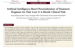 MDalgorithms Inc. Unveils Breakthrough Clinical Trial Results for AI-Powered Personalized Hair Loss Treatment