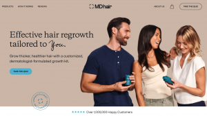 MDalgorithms Inc. Unveils Breakthrough Clinical Trial Results for AI-Powered Personalized Hair Loss Treatment