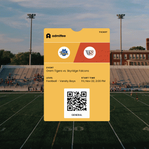 Admittee: Branded Tickets