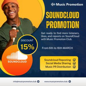 Soundcloud Promotion with 15% OFF