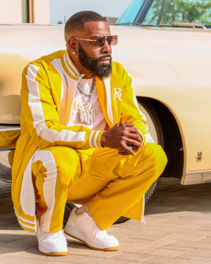 Designed for those who set the bar. The Gold Standard Tracksuit redefines luxury streetwear.