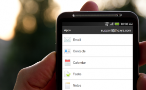 Thexyz Webmail mobile application