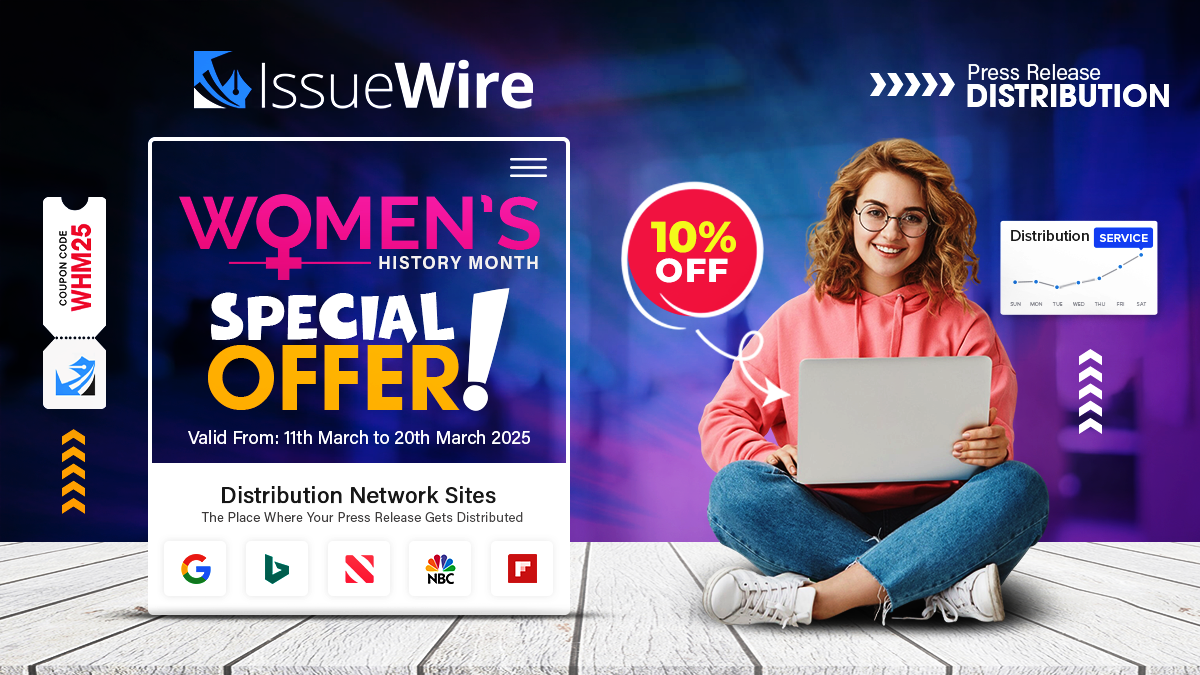 EMWNews Celebrates Women’s History Month with a 10% Discount on Press Release Distribution