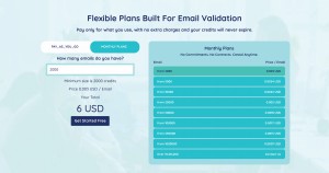 ExactVerify Email Verification Dashboard