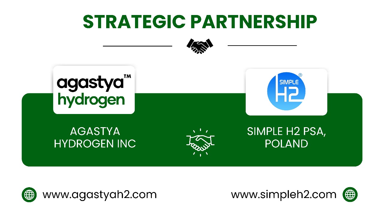 Agastya Hydrogen Announces Strategic Partnership with Simple H2 PSA in Poland